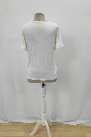 Blouse With V-Neck And Short Sleeves - Brand: Janes - Women & Kids, Baby Clothes Wholesale - Globality Store