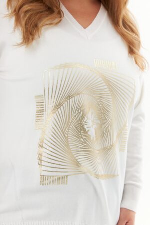 White Plus Size Elegant Blouse - Brand: RMG - Women & Kids, Baby Clothes Wholesale - Globality Store