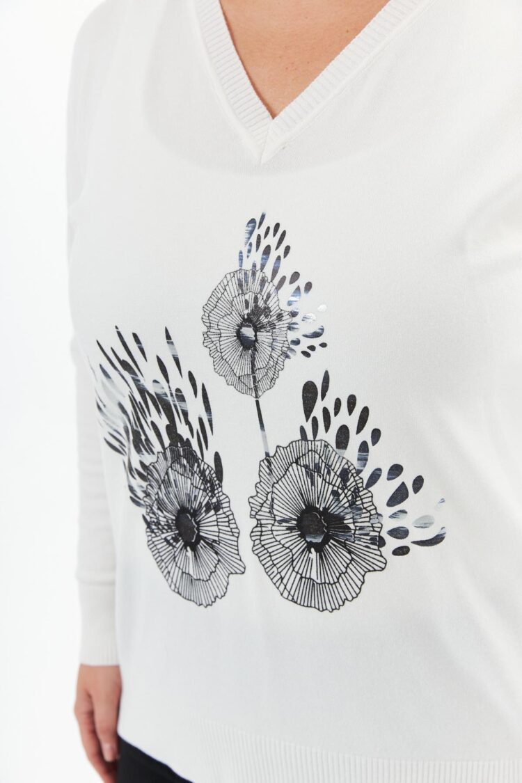 White Elegant Plus Size Casual Blouse