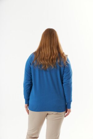 Blue Plus Size Casual Elegant Blouse - Brand: RMG - Women & Kids, Baby Clothes Wholesale - Globality Store