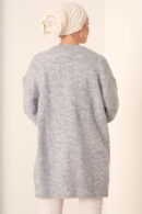 Cardigan - Gray - Brand: Bigdart - Women's Clothing Wholesale - Globality Store