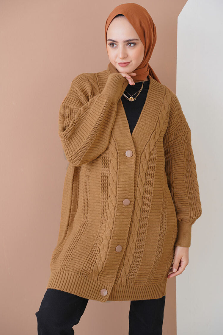 Cardigan - Tan