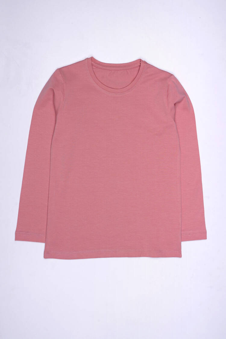 Wholesale Unisex Long Sleeve Basic T-shirt 9-12Y - Brand: Interkidsy Basic - Kids & Baby Clothes Wholesale - Globality Store
