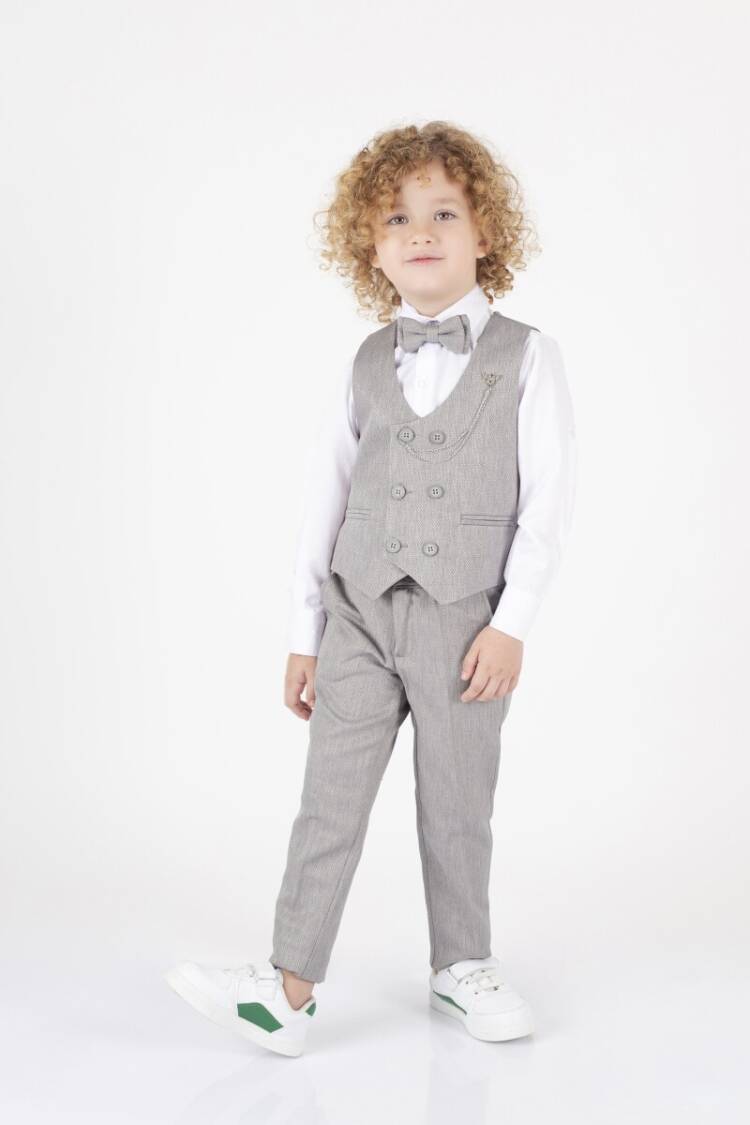 6 Button Vest Tuxedo Full Suit 6-9Y - Brand: Terry - Kids & Baby Clothes Wholesale - Globality Store