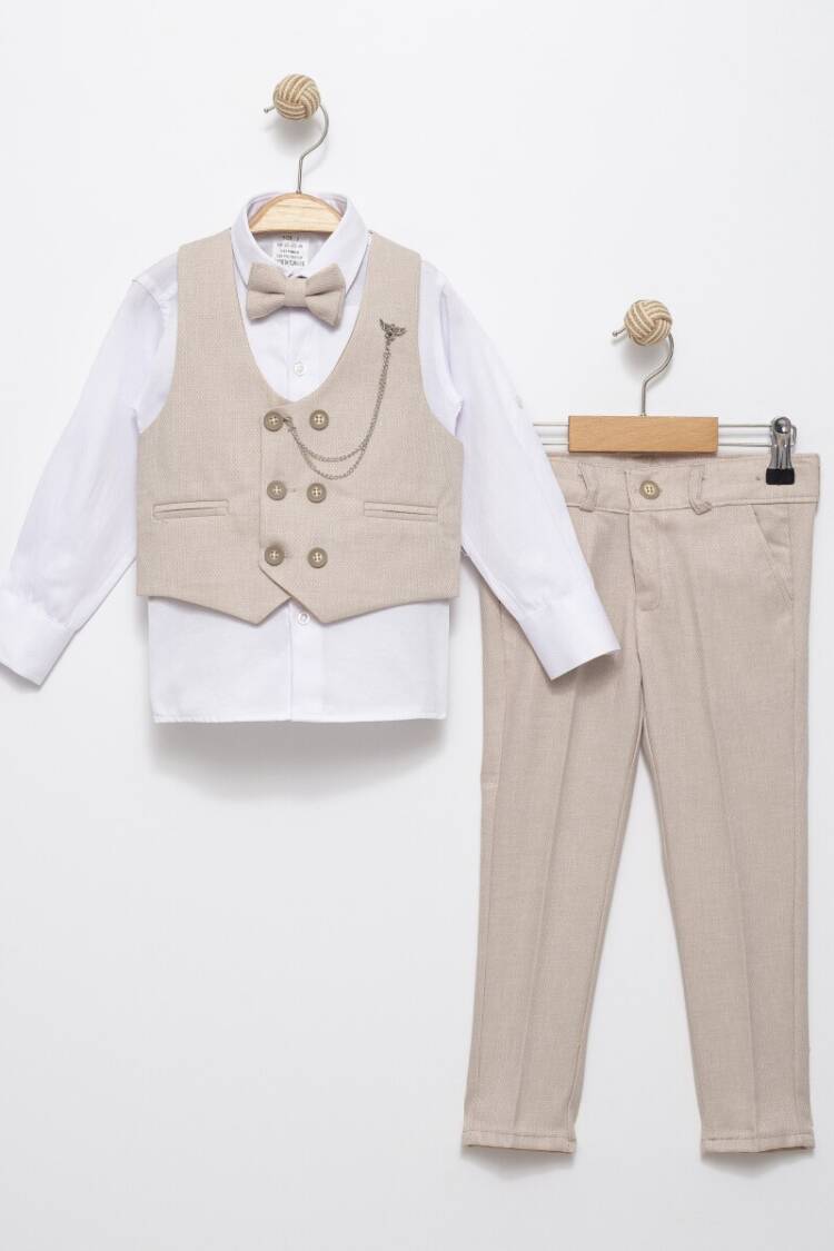 6 Button Vest Tuxedo Full Suit 6-9Y - Brand: Terry - Kids & Baby Clothes Wholesale - Globality Store