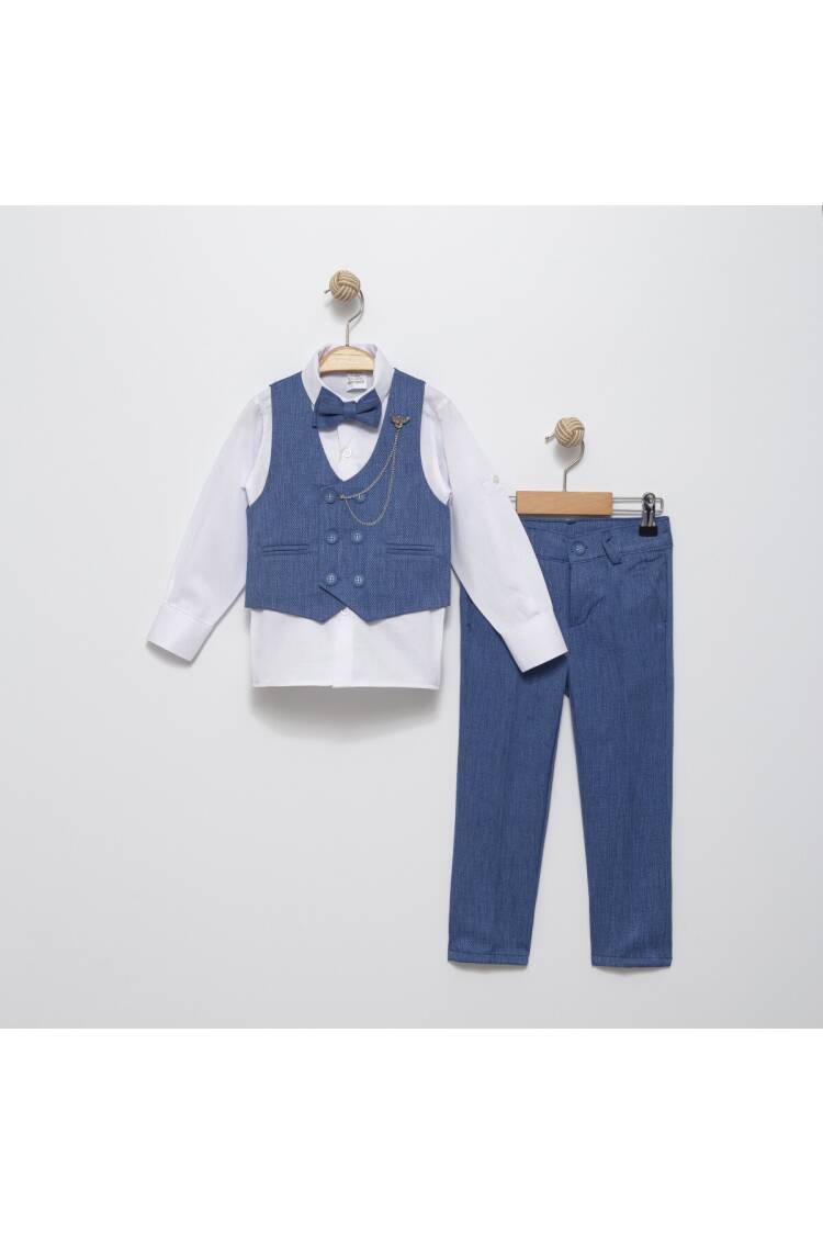 6 Button Vest Tuxedo Full Suit 6-9Y - Brand: Terry - Kids & Baby Clothes Wholesale - Globality Store