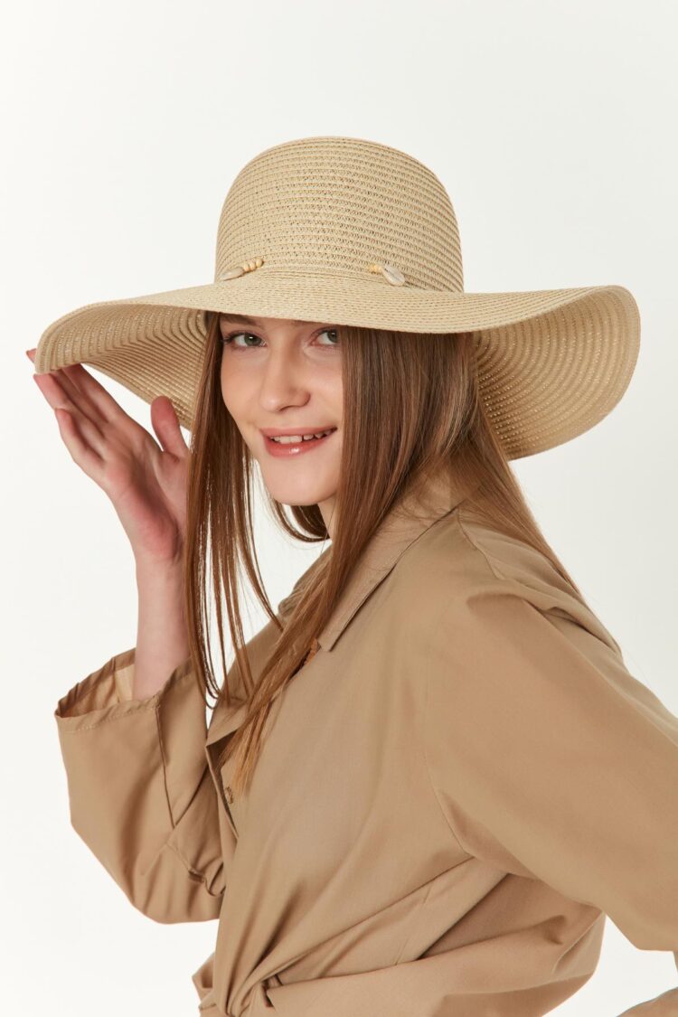 Conch Wide Straw Hat