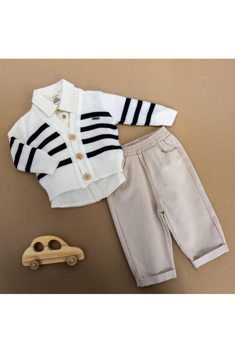 Angelo 3 Piece Men's Suit 9-24M - Brand: Cumino - Kids & Baby Clothes Wholesale - Globality Store