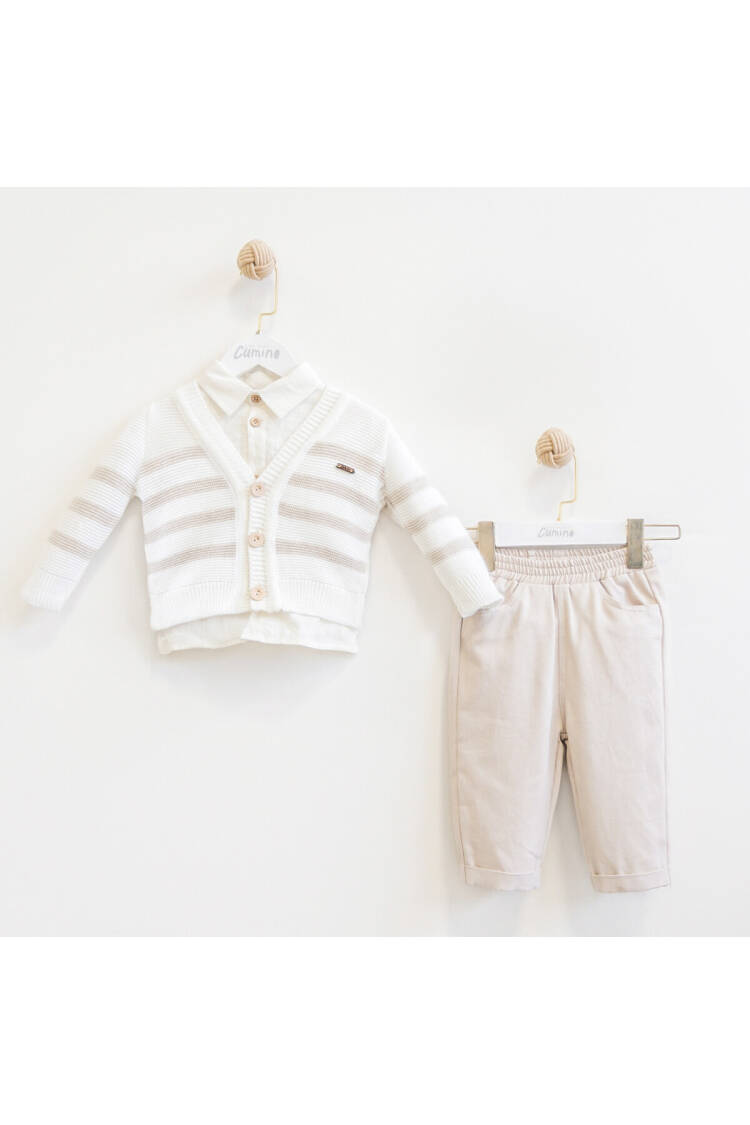 Angelo 3 Piece Men's Suit 9-24M - Brand: Cumino - Kids & Baby Clothes Wholesale - Globality Store