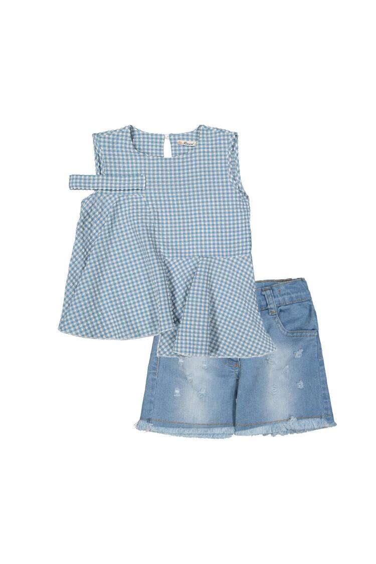 Asymmetric 2-piece Set - Brand: Büşra Bebe - Kids & Baby Clothes Wholesale - Globality Store