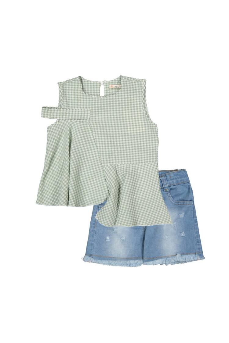 Asymmetric 2-piece Set - Brand: Büşra Bebe - Kids & Baby Clothes Wholesale - Globality Store