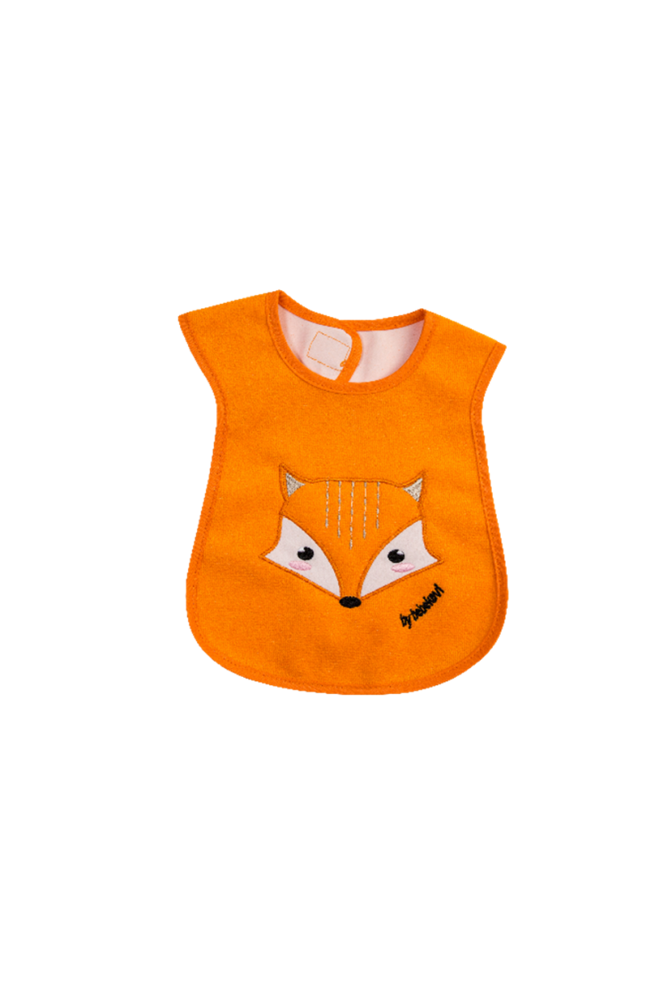 Baby Bib with Fox 6-24M - Brand: Bebek Evi - Kids & Baby Clothes Wholesale - Globality Store