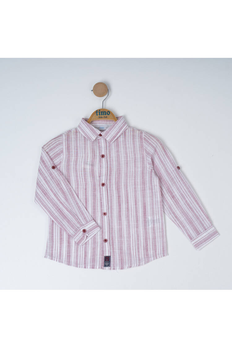 Baby Boy Classic Striped Shirt6-24M - Brand: Timo - Kids & Baby Clothes Wholesale - Globality Store