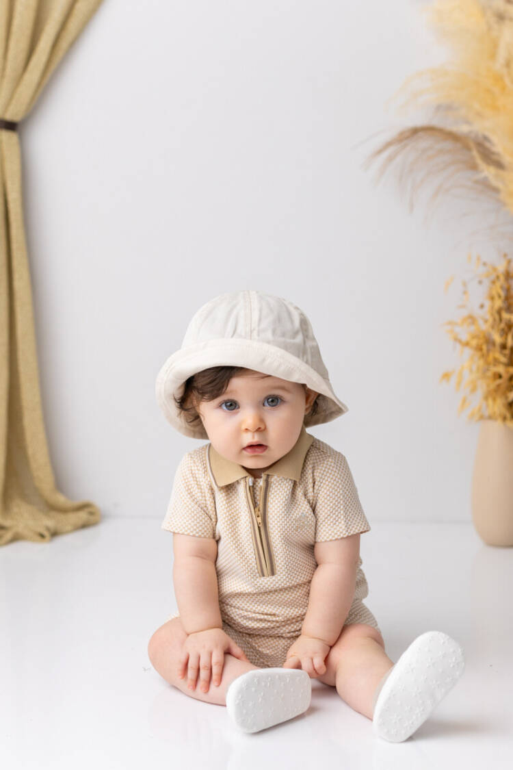 Baby Boy Polo Neck T-Shirt and Shorts Set 6-48M - Brand: Mininio - Kids & Baby Clothes Wholesale - Globality Store