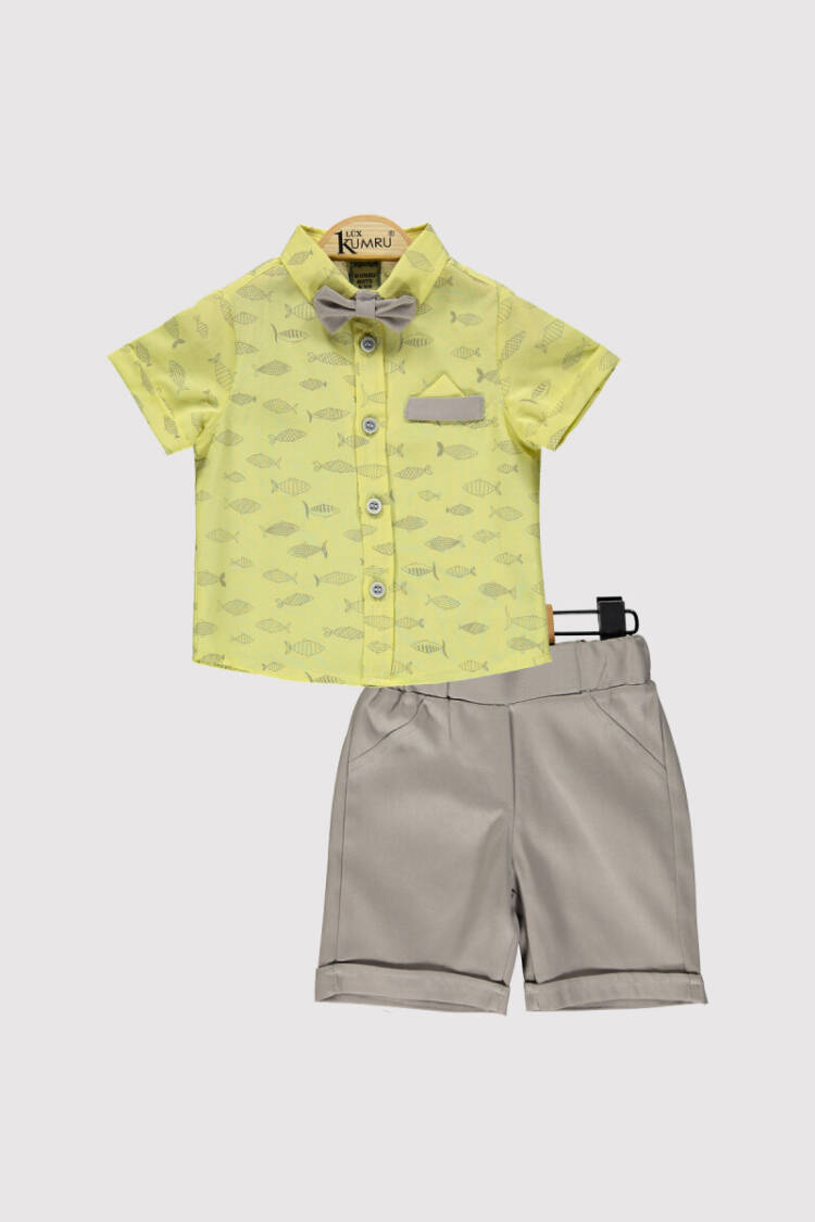 Baby Boy Shorts Set 6-18M - Brand: Kumru Bebe - Kids & Baby Clothes Wholesale - Globality Store