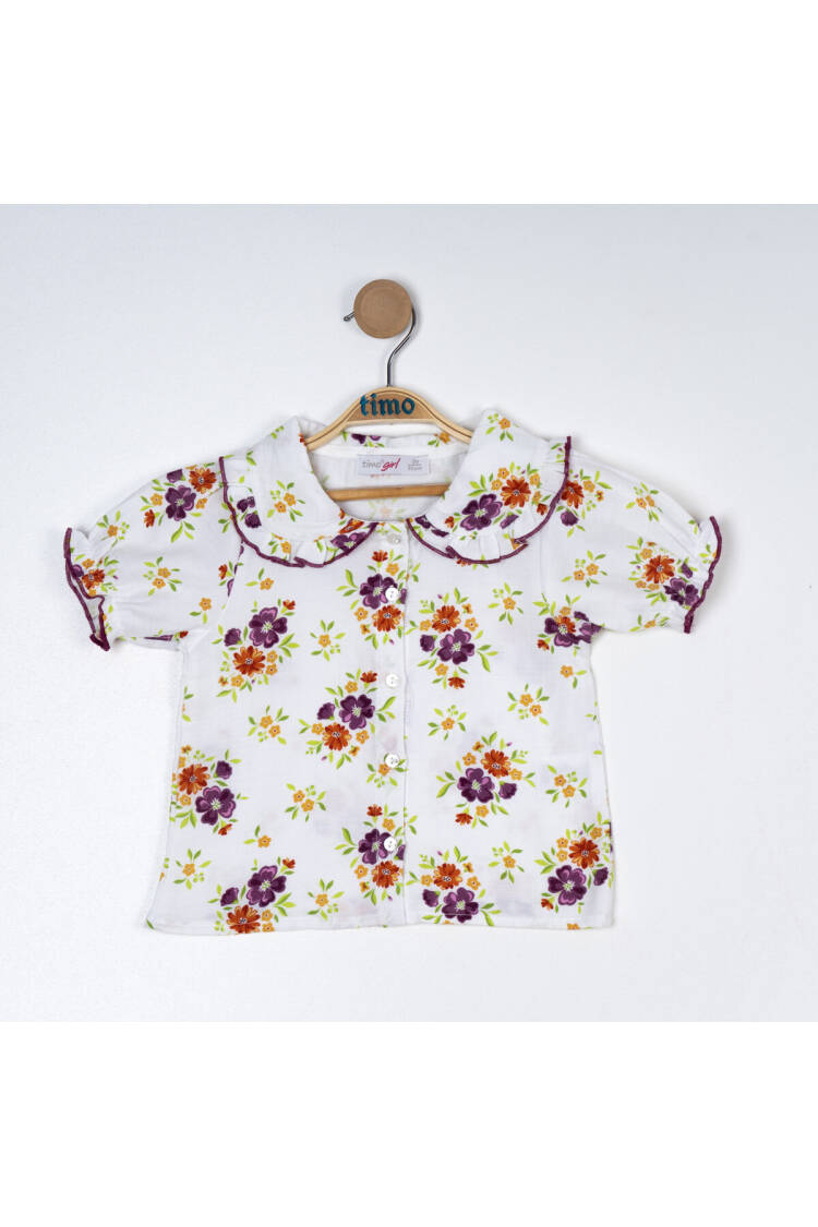 Baby Collar Blouse 6-24M - Brand: Timo - Kids & Baby Clothes Wholesale - Globality Store