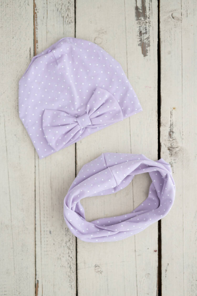 Baby Girl Beanie + Neck Warmer 0-36M - Brand: Pixy Love - Kids & Baby Clothes Wholesale - Globality Store