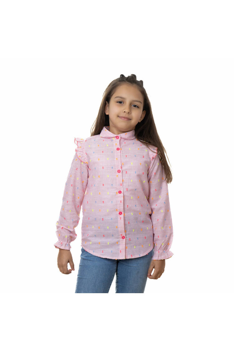 Baby Girl Collar Blouse 2-5Y - Brand: Timo - Kids & Baby Clothes Wholesale - Globality Store