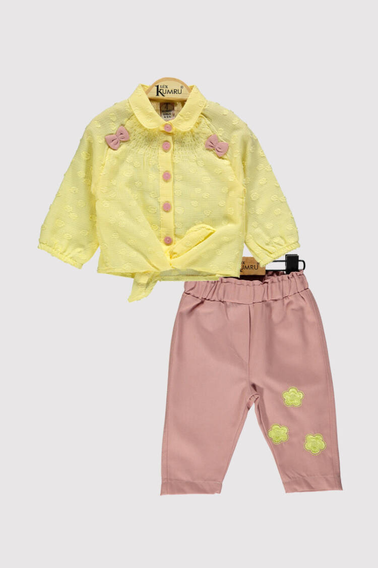 Baby Girl Floral Jumpsuit 6-18M - Brand: Kumru Bebe - Kids & Baby Clothes Wholesale - Globality Store