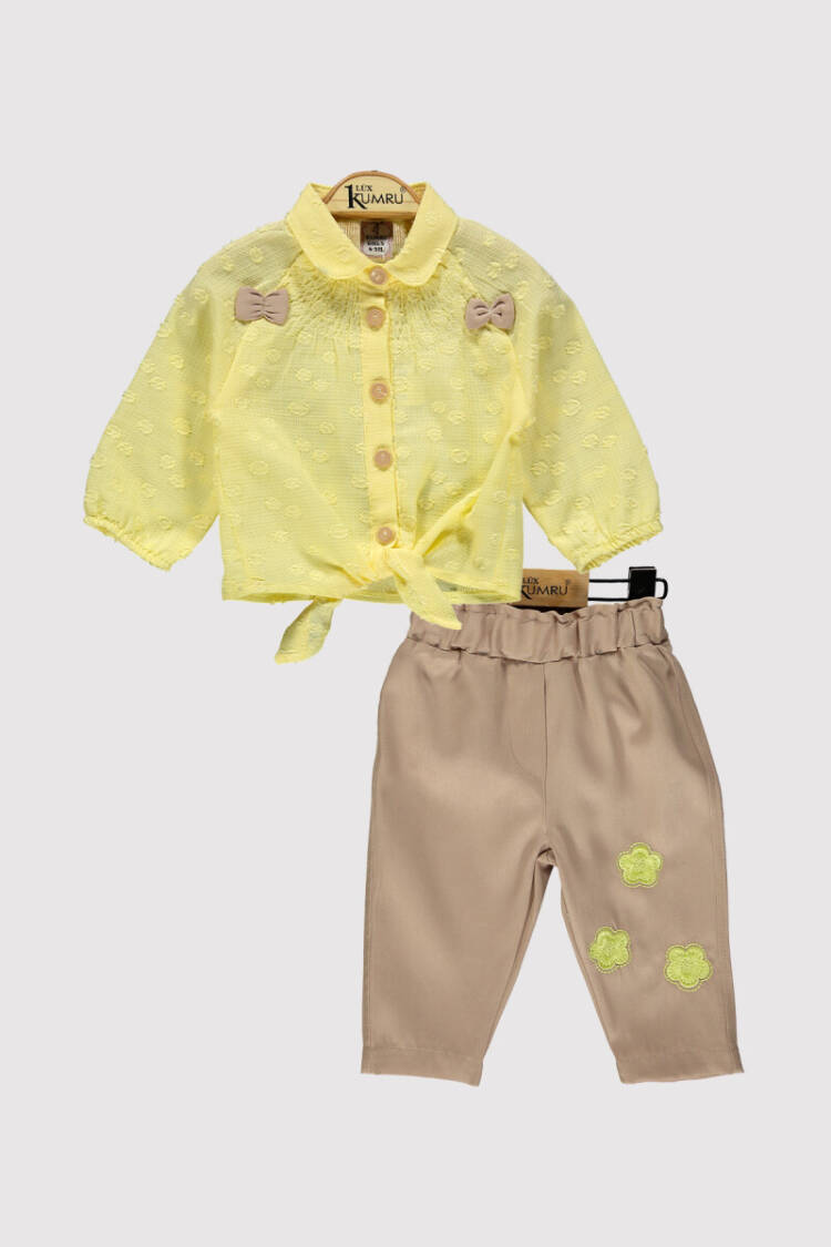 Baby Girl Floral Jumpsuit 6-18M - Brand: Kumru Bebe - Kids & Baby Clothes Wholesale - Globality Store