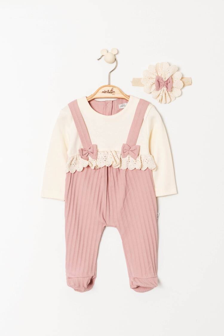 Baby Girl Jumpsuit 0-6M - Brand: Miniborn - Kids & Baby Clothes Wholesale - Globality Store