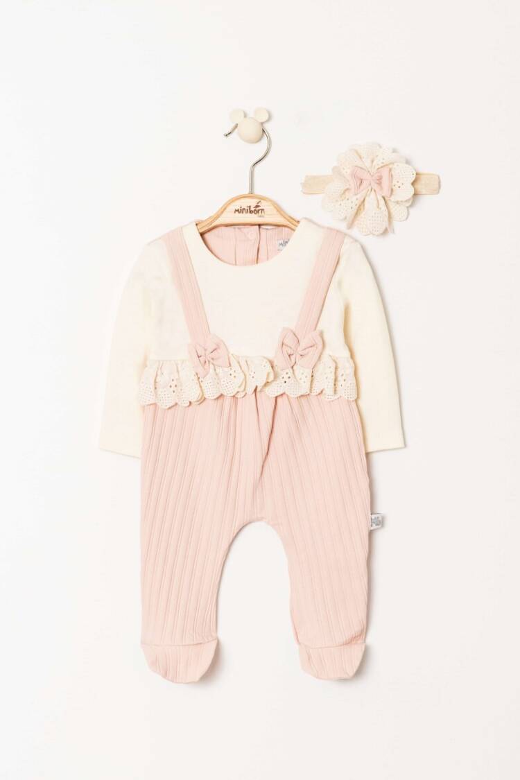 Baby Girl Jumpsuit 0-6M - Brand: Miniborn - Kids & Baby Clothes Wholesale - Globality Store