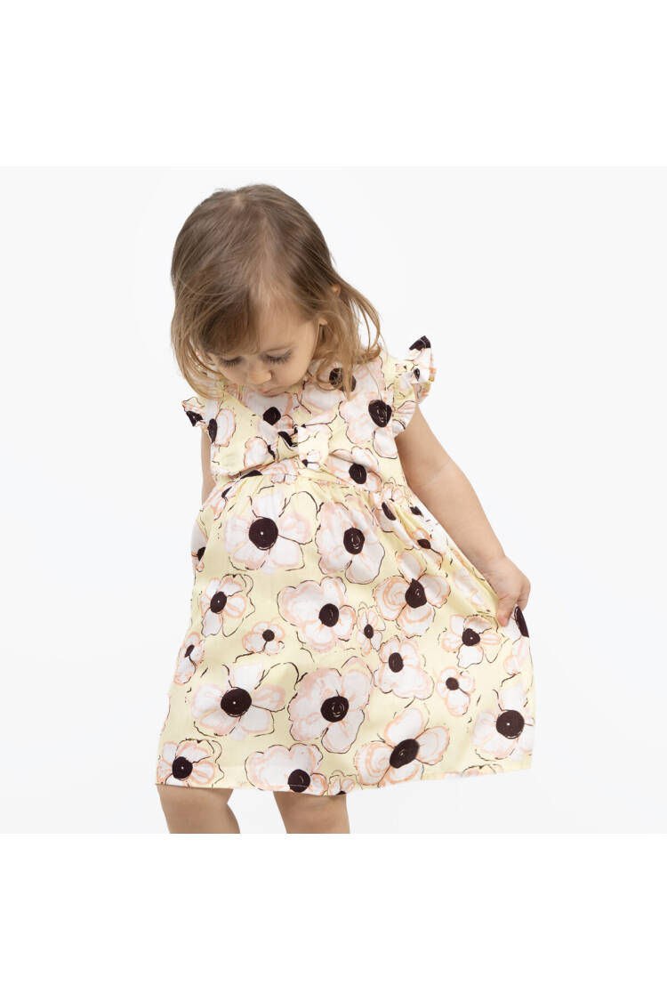 Baby Girl Lace Detail Dress 6-24M - Brand: Timo - Kids & Baby Clothes Wholesale - Globality Store