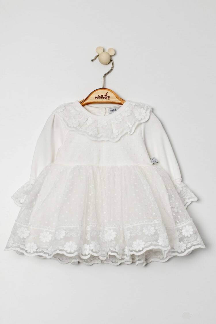 Baby Girl Marinella Dress 0-12M - Brand: Miniborn - Kids & Baby Clothes Wholesale - Globality Store