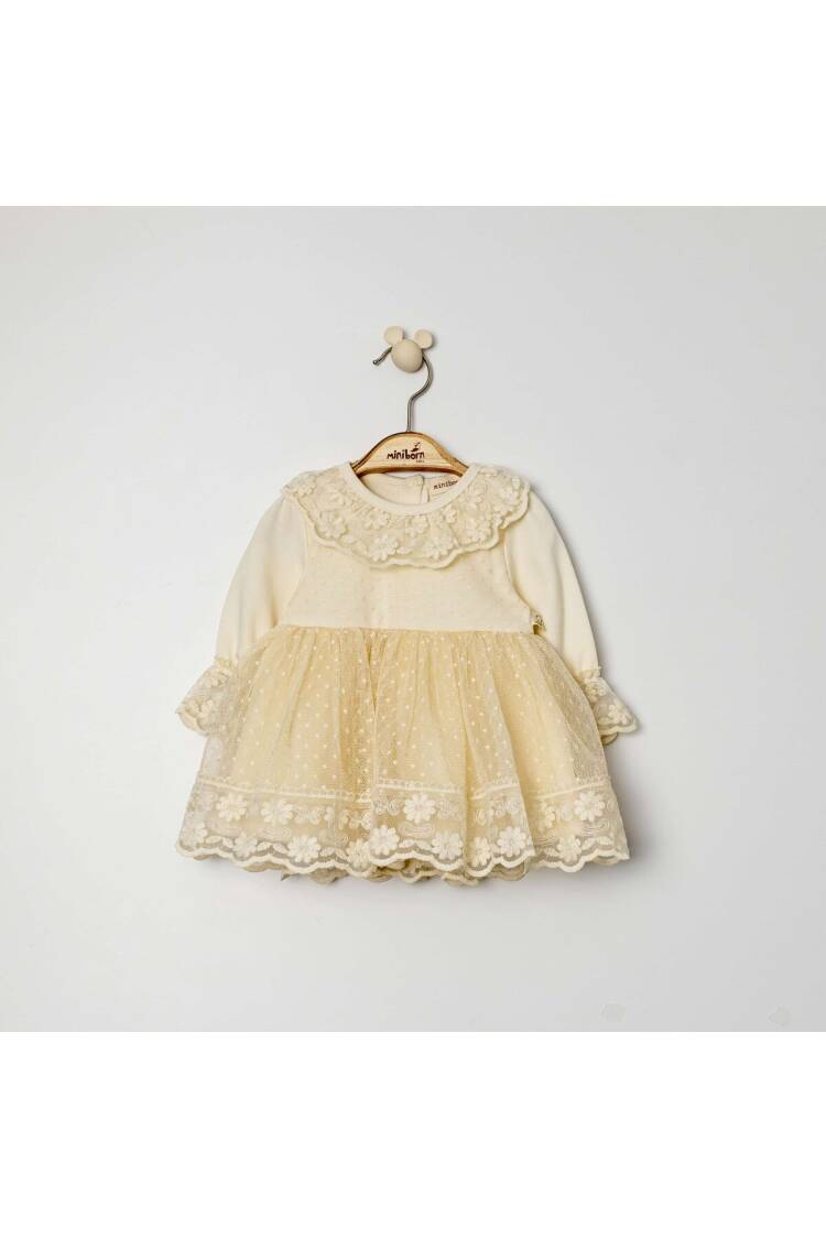Baby Girl Marinella Dress 0-12M - Brand: Miniborn - Kids & Baby Clothes Wholesale - Globality Store