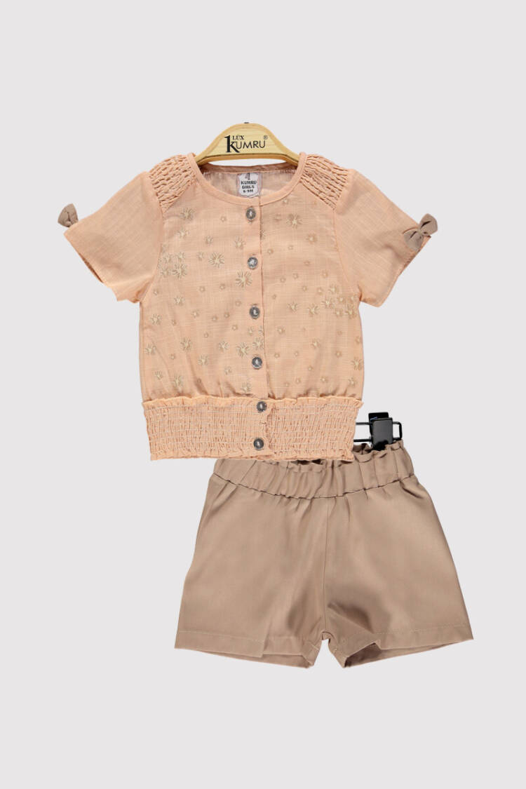 Baby Girl Printed Set 6-18M - Brand: Kumru Bebe - Kids & Baby Clothes Wholesale - Globality Store