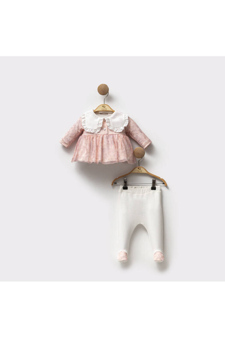 Baby Girl Two Piece Set 0-6M - Brand: Cassiope - Kids & Baby Clothes Wholesale - Globality Store