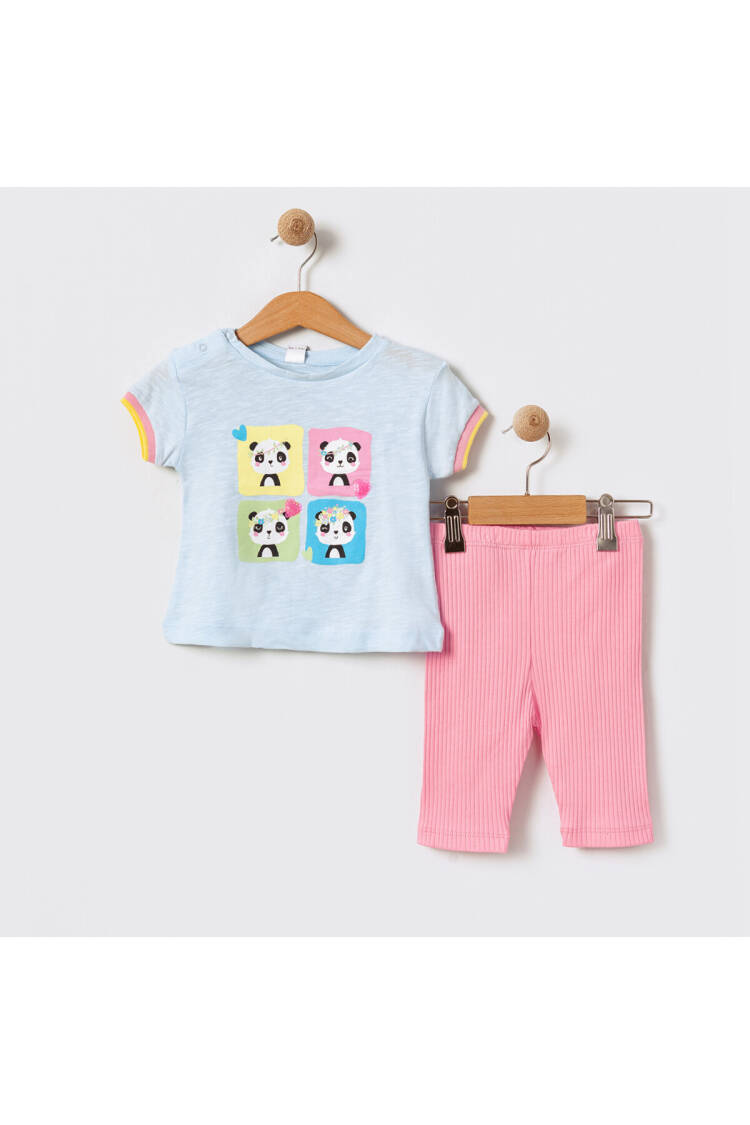 Baby Girl Two Piece Set 6-18M - Brand: Tuffy - Kids & Baby Clothes Wholesale - Globality Store
