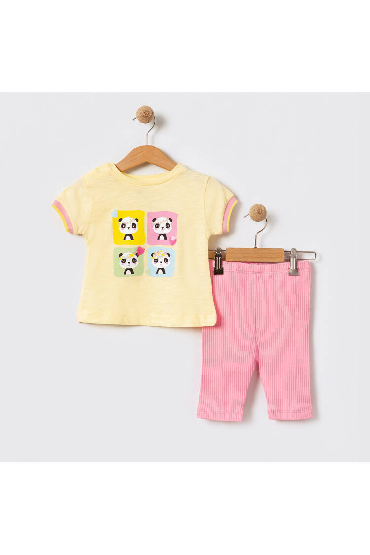 Baby Girl Two Piece Set 6-18M - Brand: Tuffy - Kids & Baby Clothes Wholesale - Globality Store