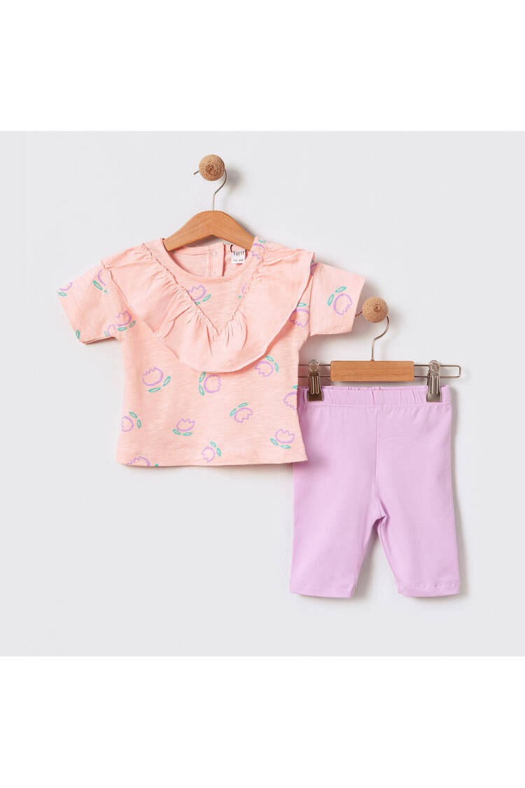 Baby Girl Two Piece Set 6-18M - Brand: Tuffy - Kids & Baby Clothes Wholesale - Globality Store