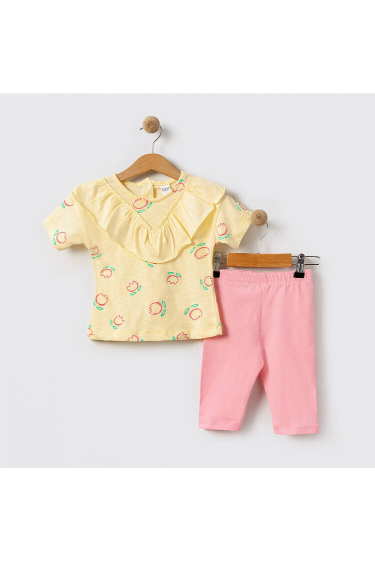 Baby Girl Two Piece Set 6-18M - Brand: Tuffy - Kids & Baby Clothes Wholesale - Globality Store