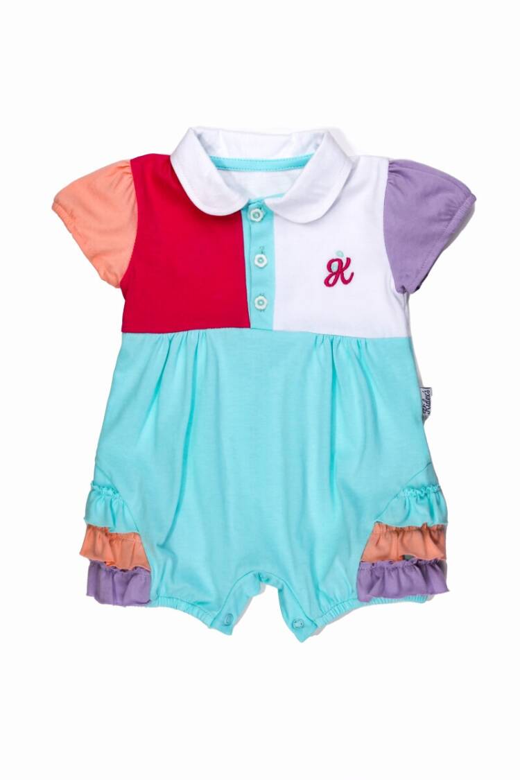 Baby Rompers with Detailed 3-12M - Brand: Kidexs - Kids & Baby Clothes Wholesale - Globality Store