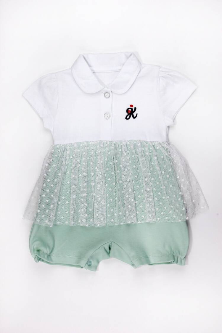 Baby Rompers with Tulle 3-12M - Brand: Kidexs - Kids & Baby Clothes Wholesale - Globality Store