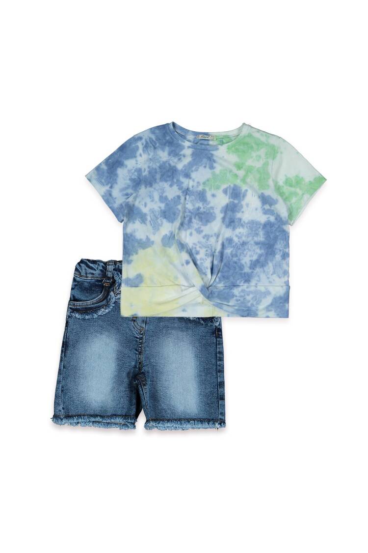 Batik Short Set - Brand: Büşra Bebe - Kids & Baby Clothes Wholesale - Globality Store