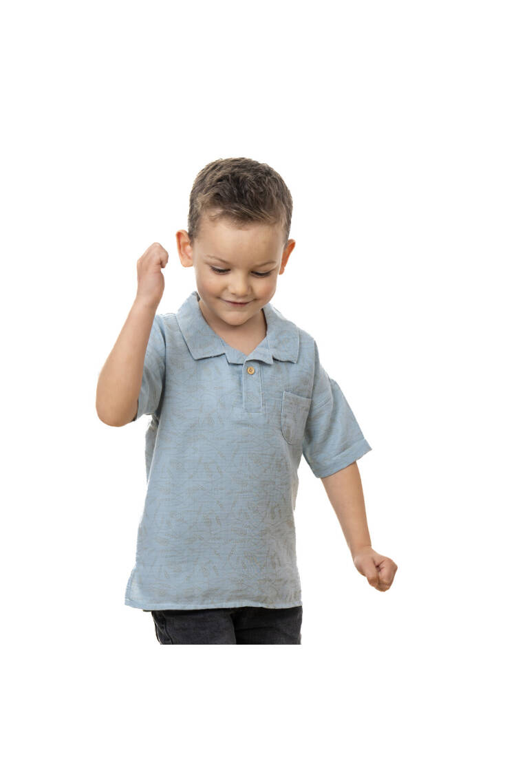 Boy Shirt 6-9Y - Brand: Timo - Kids & Baby Clothes Wholesale - Globality Store