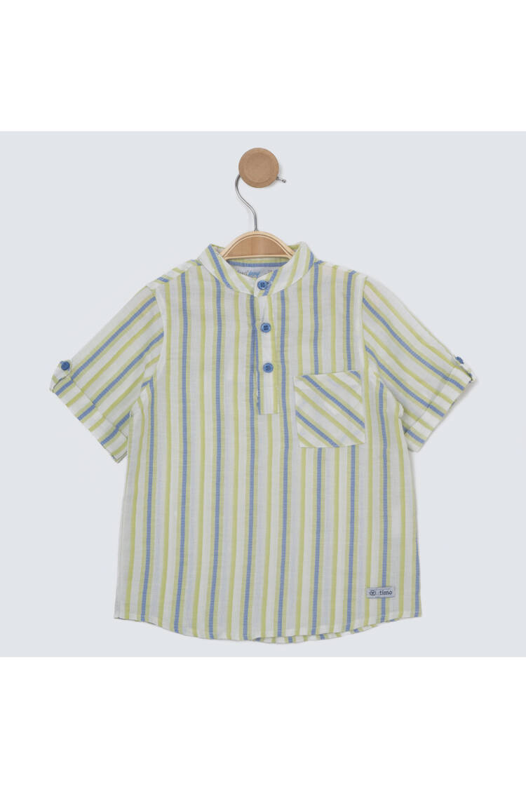 Boy Striped Shirt 2-5Y - Brand: Timo - Kids & Baby Clothes Wholesale - Globality Store