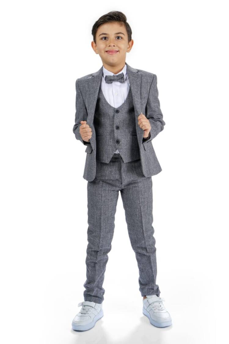 Boy Suit Set with Cationic Vest and Jacket 9-12Y - Brand: Terry - Kids & Baby Clothes Wholesale - Globality Store