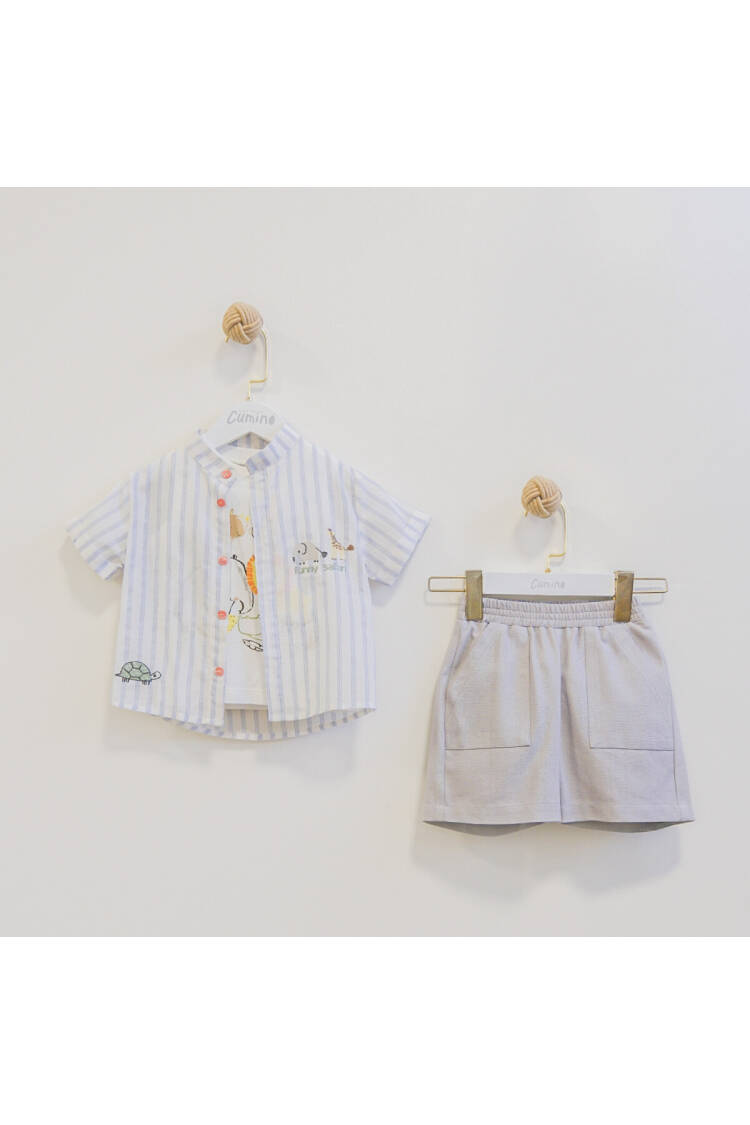 Conner 3 Piece Men's Suit 9-12-18-24M - Brand: Cumino - Kids & Baby Clothes Wholesale - Globality Store