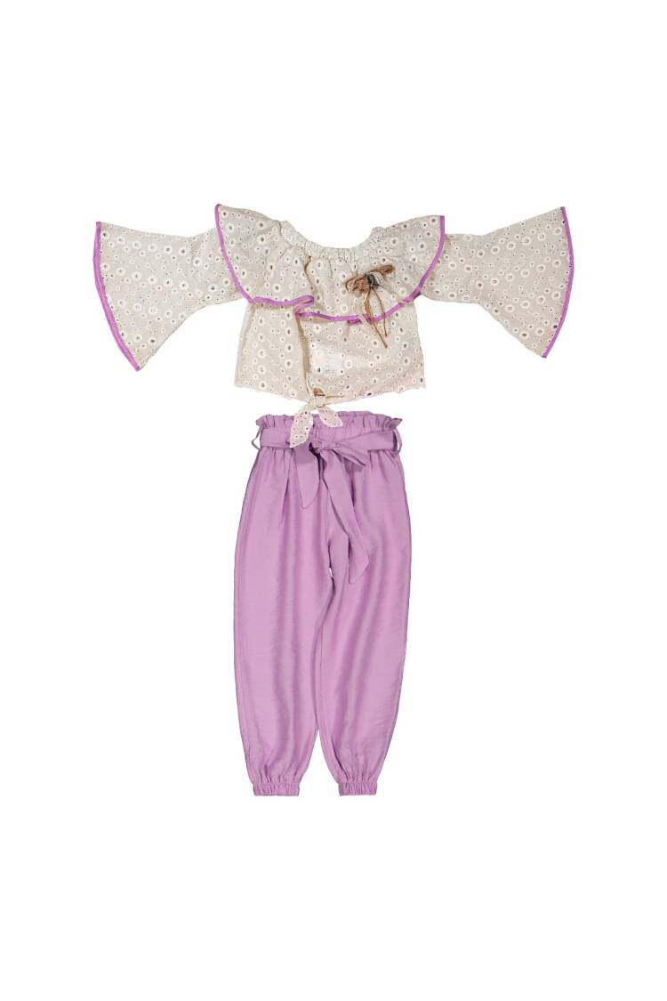 Daisy Brode Girl Set - Brand: Büşra Bebe - Kids & Baby Clothes Wholesale - Globality Store