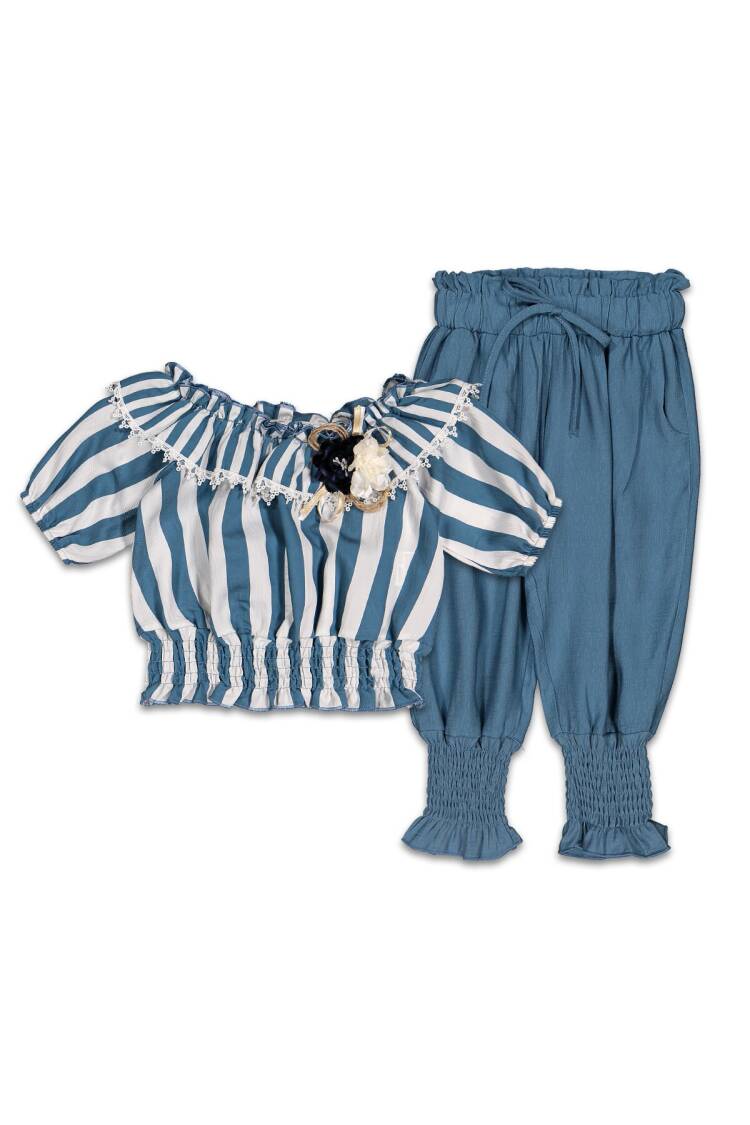 Gipe Airobin Girl Set - Brand: Büşra Bebe - Kids & Baby Clothes Wholesale - Globality Store