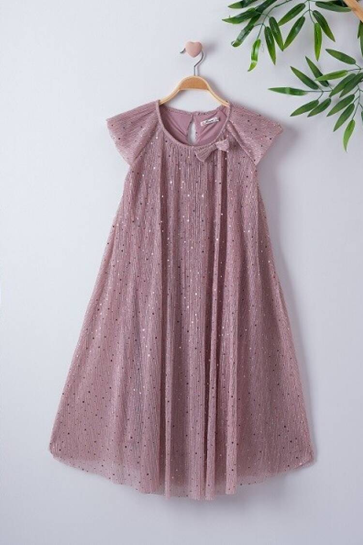 Girl Dress 6-12Y - Brand: Büşra Bebe - Kids & Baby Clothes Wholesale - Globality Store