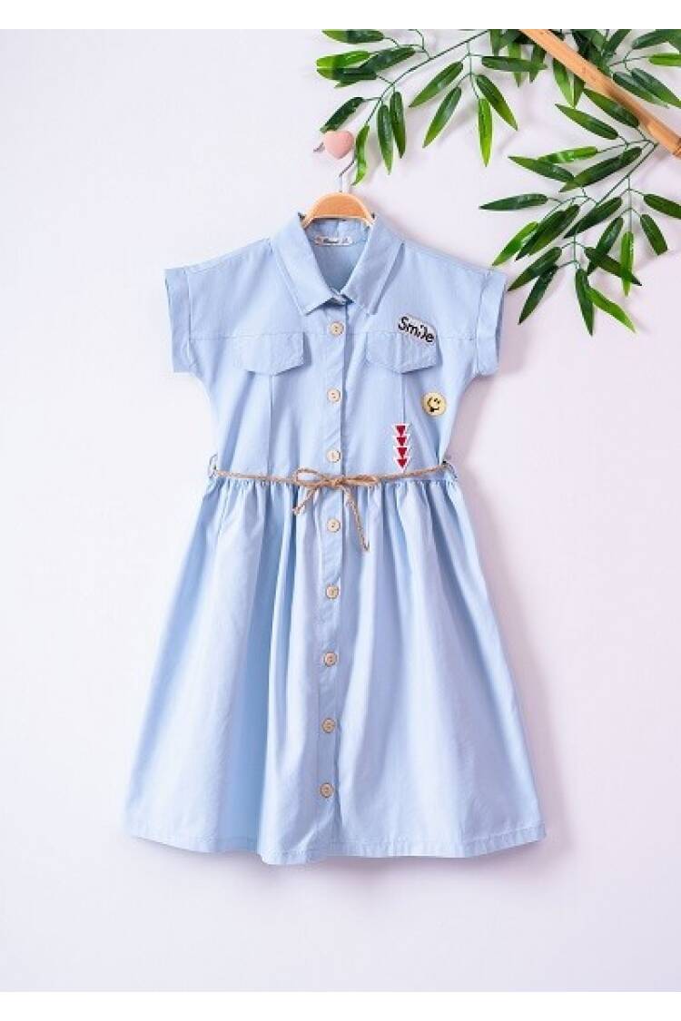 Girl Dress 7-10Y - Brand: Büşra Bebe - Kids & Baby Clothes Wholesale - Globality Store