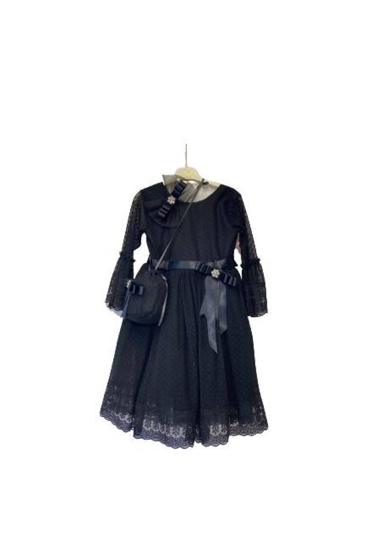 Girl Dress with Bag 6-12Y - Brand: Tivido - Kids & Baby Clothes Wholesale - Globality Store