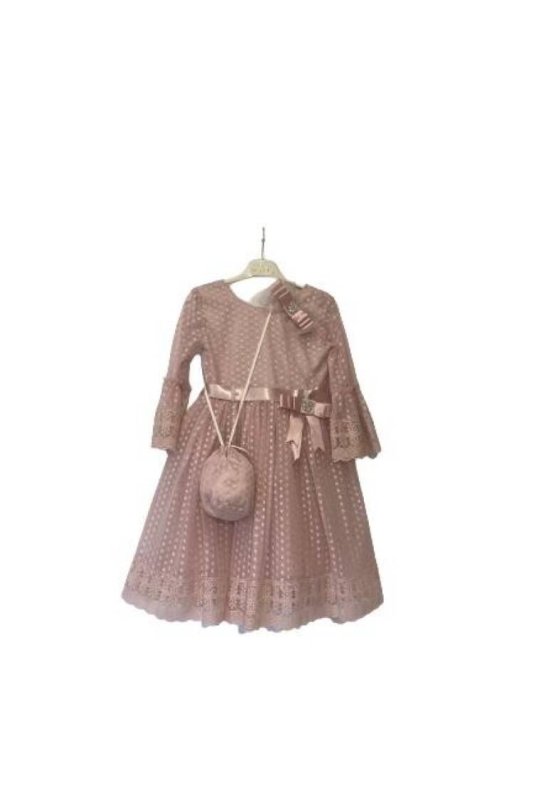 Girl Dress with Bag 6-12Y - Brand: Tivido - Kids & Baby Clothes Wholesale - Globality Store