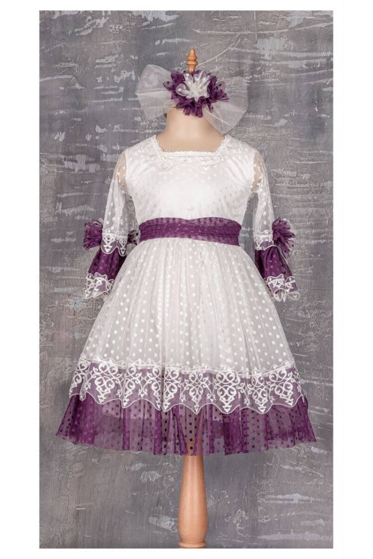 Girl Dress with Crown 6-12Y - Brand: Tivido - Kids & Baby Clothes Wholesale - Globality Store