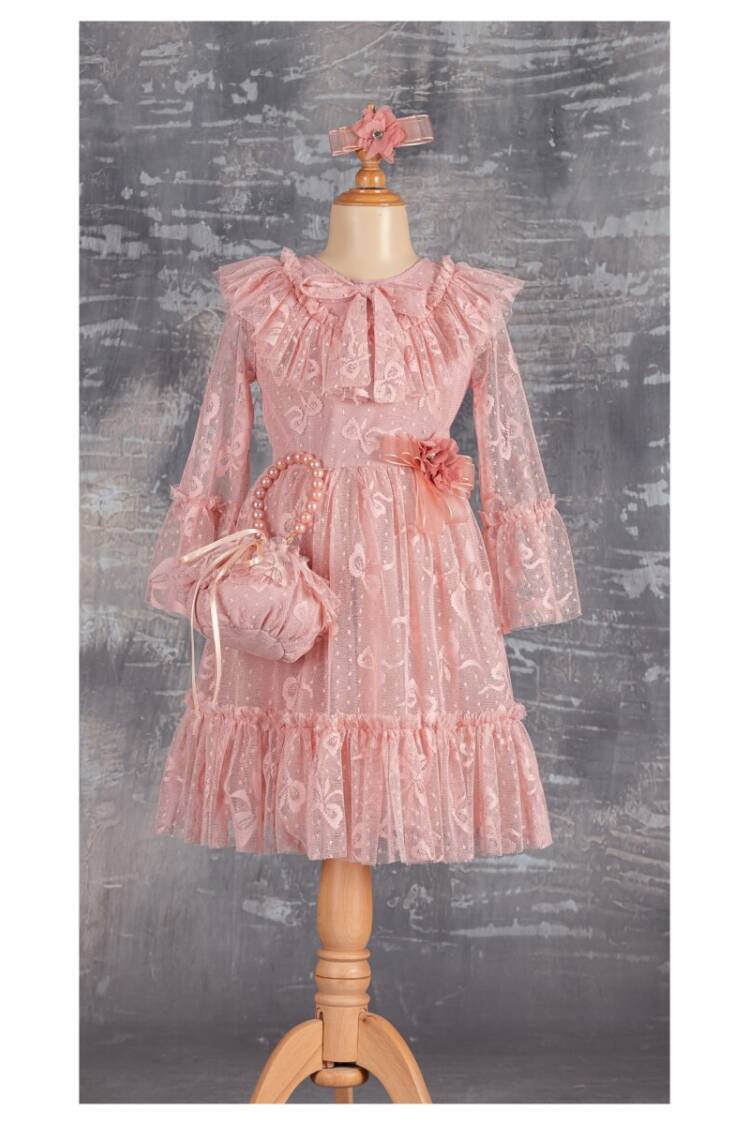 Girl Dressy with Bag 6-12Y - Brand: Tivido - Kids & Baby Clothes Wholesale - Globality Store